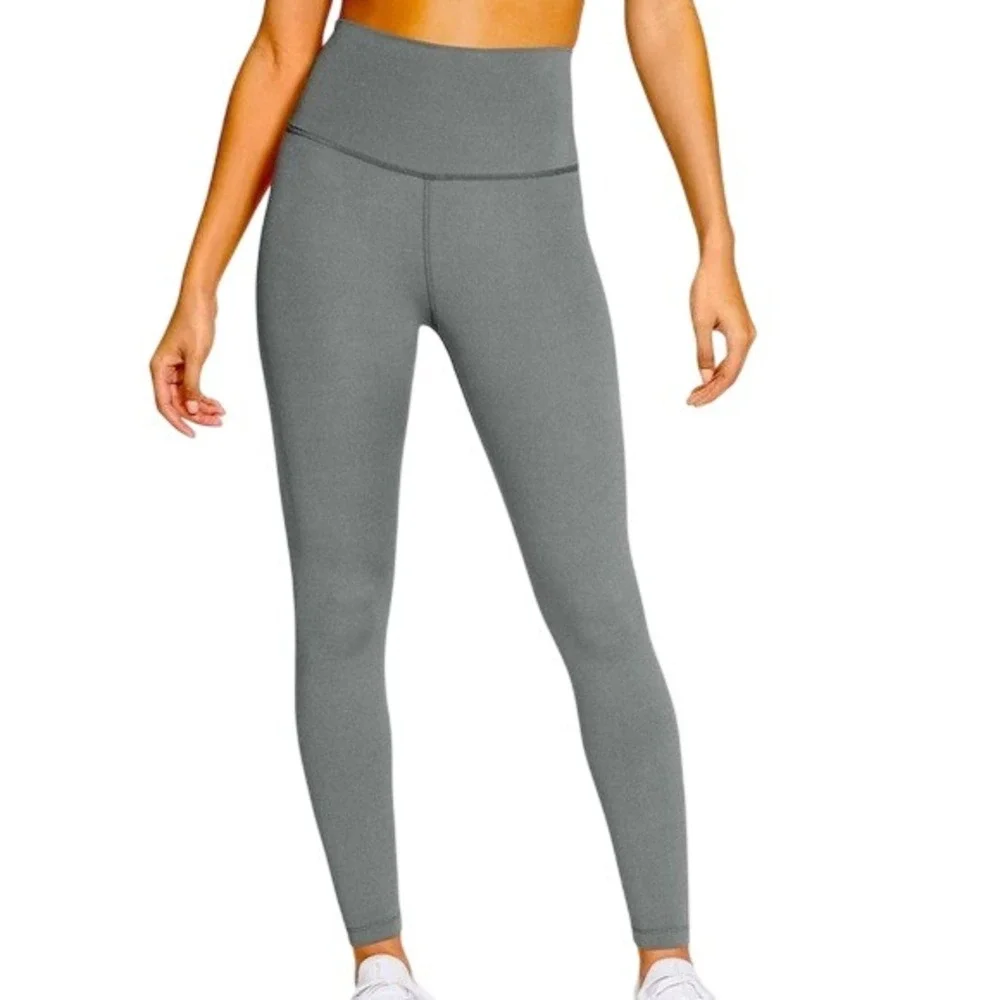 Nike Yoga Luxe 7/8 High Waisted Tights Iron Grey‎ Womens Medium CU5293-073